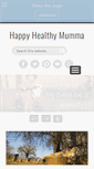 Mobile Screenshot of happyhealthymumma.com